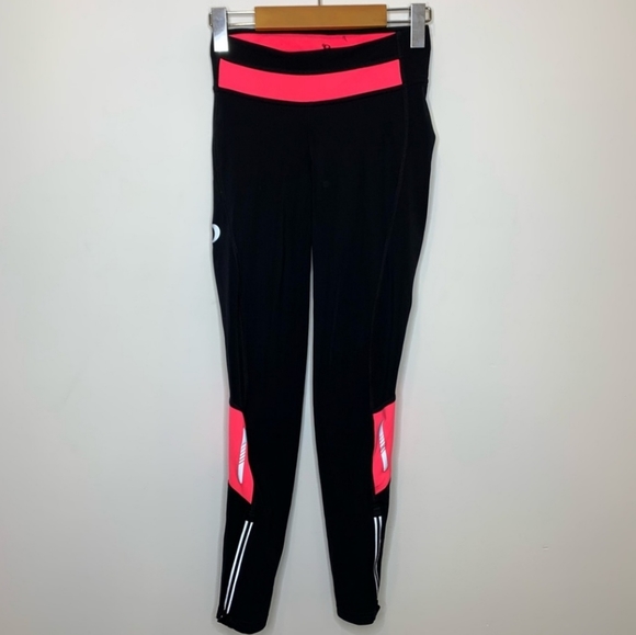 Pearl iZUMi Pursuit Thermal Tights Black Pink - Picture 2 of 8